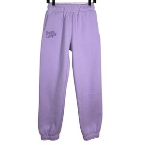 HAPPY CAMP3R Puff Series Sweatpants, Joggers, Grape, Size Medium
